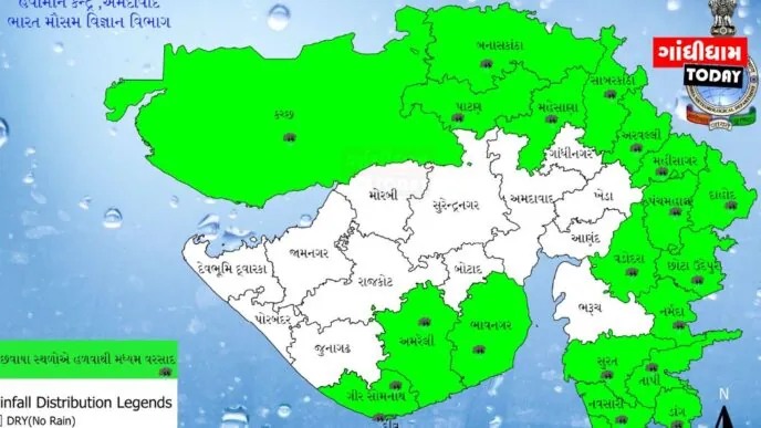 કચ્છમાં 3 થી 6 મે દરમિયાન કરા સાથે વરસાદ થવાની આગાહી