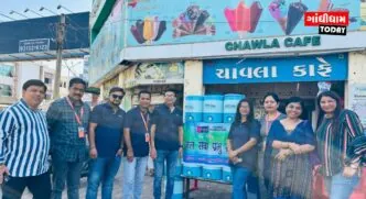 પ્રેરણા ફાઉન્ડેશન દ્વારા ગરમીમાં રાહત આપવા ઠંડા પાણીની અસ્થાયી પરબની શરૂઆત