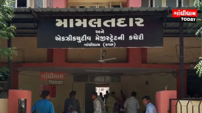 ગાંધીધામ મામલતદાર કચેરીમાં કમ્પ્યુટર ઓપરેટરોની બદલીની માંગ, બેદરકારી અને ભ્રષ્ટાચારના આક્ષેપો