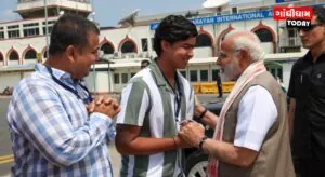 IPL સ્ટાર વૈભવ સૂર્યવંશી ની પીએમ મોદી સાથે મુલાકાત