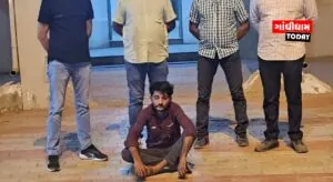 Bhachau police nab accused with illegal country-made gun