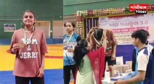 ખેલ મહાકુંભમાં આદિપુરની આહિર કોમલનું શાનદાર પ્રદર્શન, ગોલ્ડ મેડલ જીત્યો