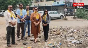 ગાંધીધામના ધારાસભ્ય કાર્યાલય બહાર કચરાનો ગંજ: 'આપ' દ્વારા પ્રી-મોન્સુન કામગીરીની પોલ ખોલી