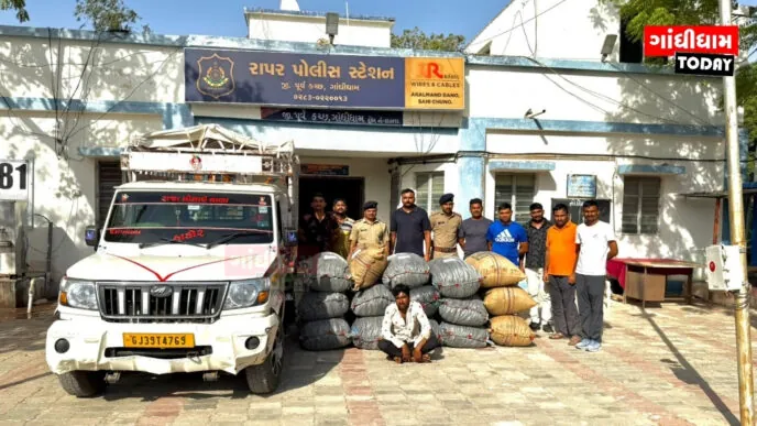 નશીલા પદાર્થો સામે રાપર પોલીસની કાર્યવાહી