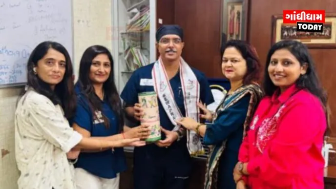 ડોક્ટર્સ ડે નિમિતે સેવા પ્રયાસ ફાઉન્ડેશન દ્વારા CIMS હોસ્પિટલમાં ડોક્ટરોનું સન્માન સમારંભ યોજાયો