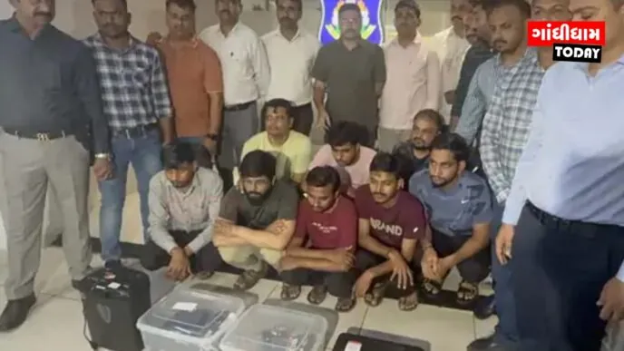 ₹1000 કરોડનો ડબ્બા ટ્રેડિંગ કૌભાંડ:સુરતમાં ઓનલાઇન ગેમિંગનું ઇન્ટરનેશનલ નેટવર્ક ઝડપાયું