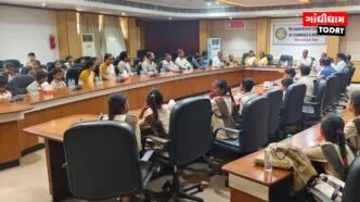 ગાંધીધામ ચેમ્બર અને સરસ્વતી વિદ્યા મંદિર દ્વારા રક્ષાબંધનની અનોખી ઉજવણી