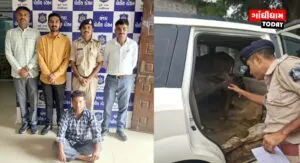 અંજાર પોલીસની સરાહનીય કામગીરી : ક્રૂરતાપૂર્વક XUVમાં ભરીને કતલખાને લઈ જવાતા પાડાઓને મુક્ત કરાવ્યા