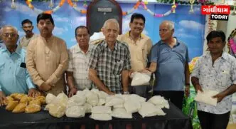 આદિપુરમાં ઓમ શિવ મંડળી દ્વારા શ્રાવણ માસ દરમિયાન મહા અન્નદાનનું આયોજન