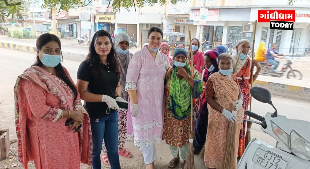અરાઇઝ ફાઉન્ડેશન ગાંધીધામ મહાનગરપાલિકા સાથે મળીને સ્વચ્છતા અભિયાનમાં જોડાઈ